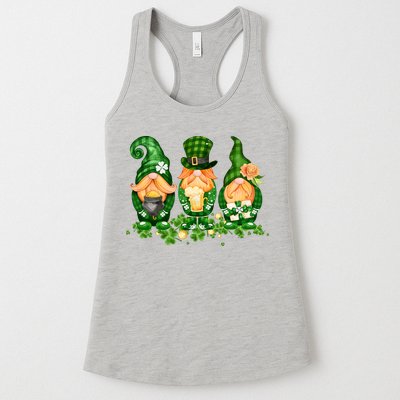 Lucky Gnome St Patrick's Day Festive Womens Tank Top