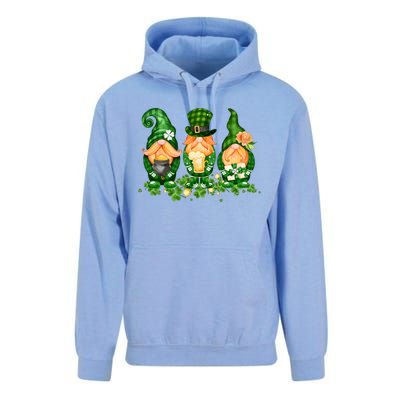 Lucky Gnome St Patrick's Day Festive Unisex Surf Hoodie