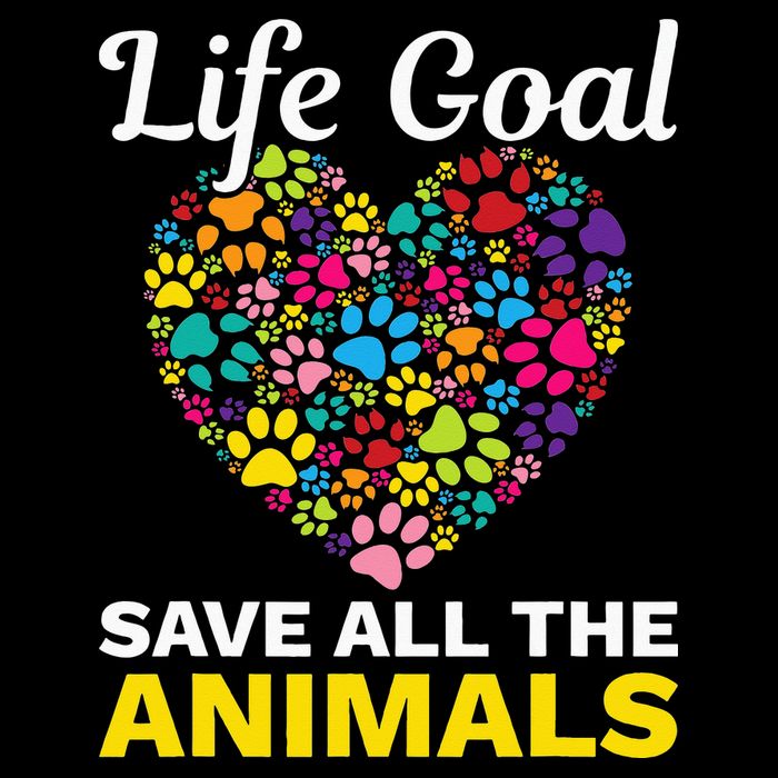 Life Goal save The Animals For all Animal Rigths Activists Doggie Tank