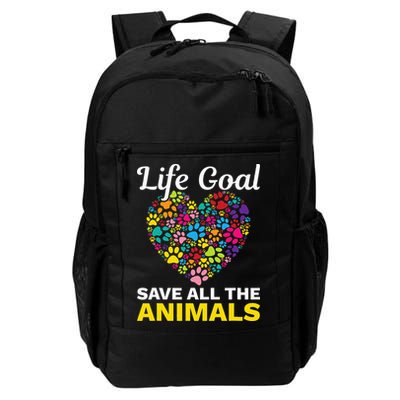 Life Goal save The Animals For all Animal Rigths Activists Backpack
