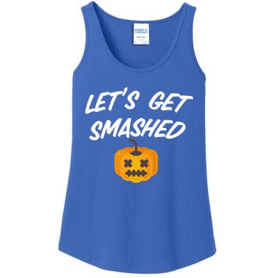 Lets Get Smashed Gift Ladies Essential Tank