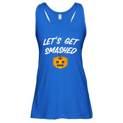 Lets Get Smashed Gift Ladies Essential Flowy Tank