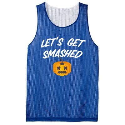 Lets Get Smashed Gift Mesh Reversible Basketball Jersey Tank