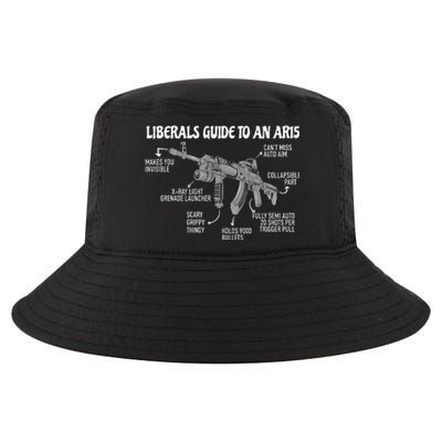 Liberals Guide To An AR15 Funny Anti Liberal Pro Gun AR15 2A Cool Comfort Performance Bucket Hat