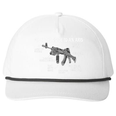 Liberals Guide To An AR15 Funny Anti Liberal Pro Gun AR15 2A Snapback Five-Panel Rope Hat