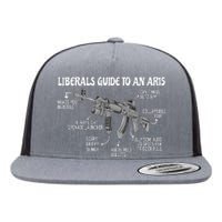 Liberals Guide To An AR15 Funny Anti Liberal Pro Gun AR15 2A Flat Bill Trucker Hat