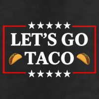 Let's Go Taco Trump 7 Panel Mesh Trucker Snapback Hat