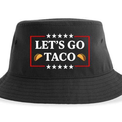 Let's Go Taco Trump Sustainable Bucket Hat
