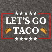 Let's Go Taco Trump Cotton Canvas Backpack