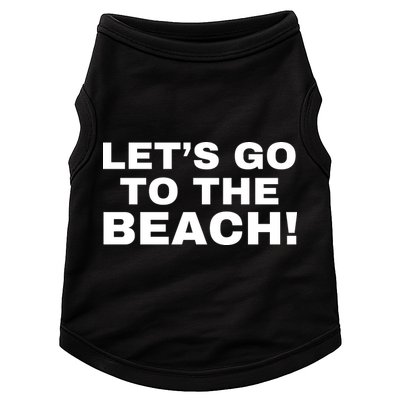 Let’s Go To The Beach Doggie Tank