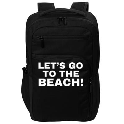 Let’s Go To The Beach Impact Tech Backpack