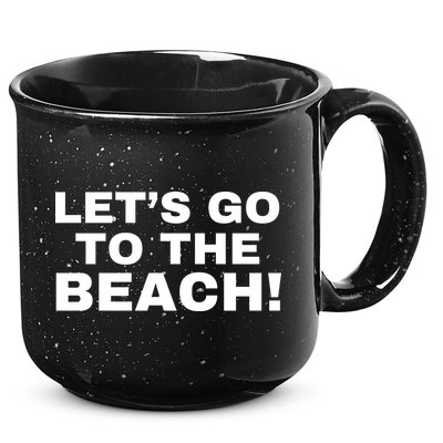 Let’s Go To The Beach 15oz Campfire Ceramic Mug