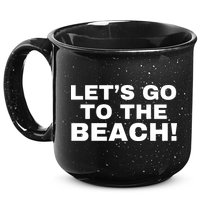 Let’s Go To The Beach 15oz Campfire Ceramic Mug
