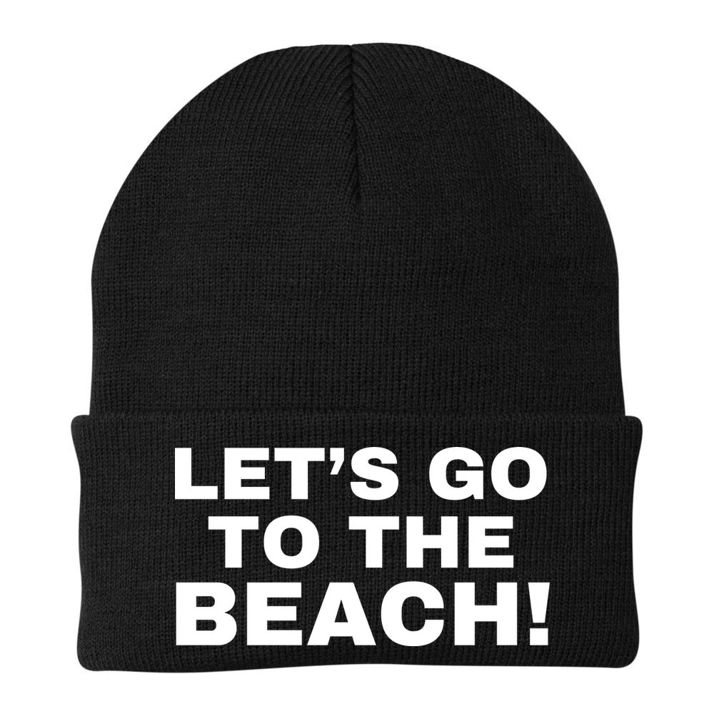 Let’s Go To The Beach Beanie