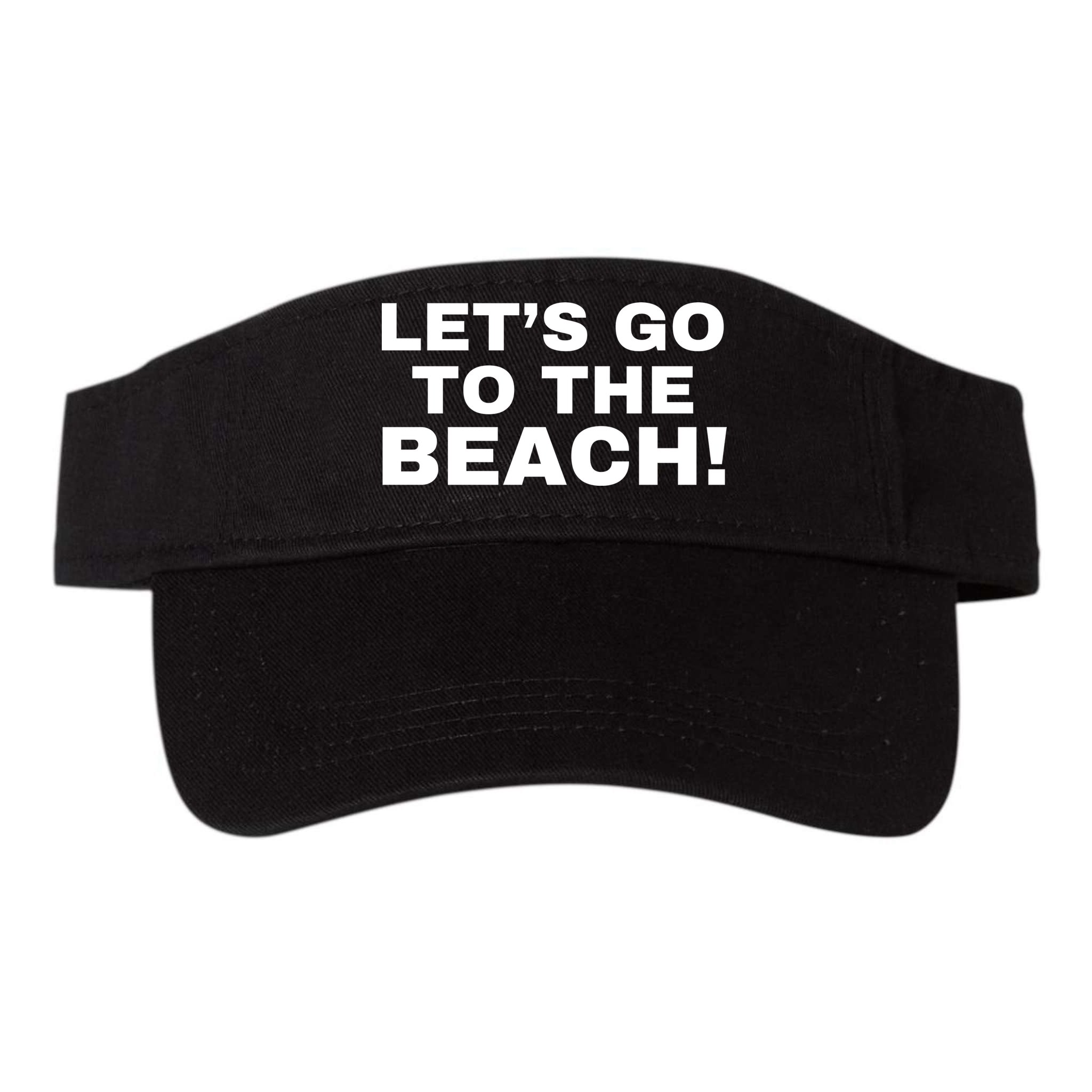 Let’s Go To The Beach Visor