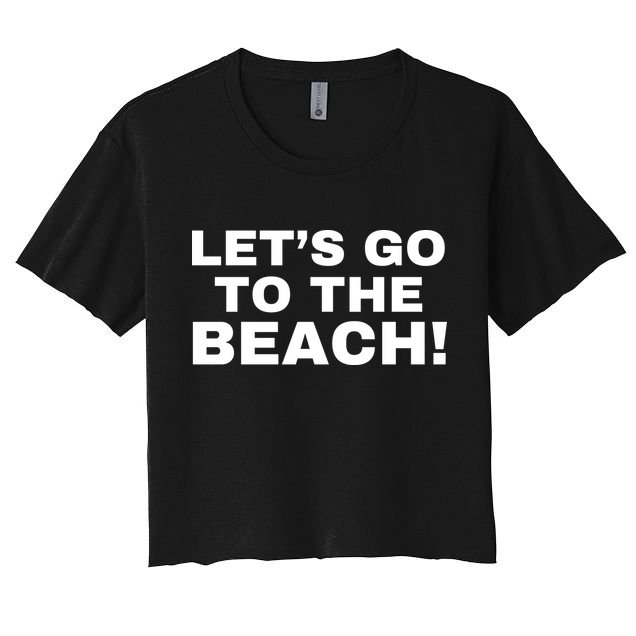 Let’s Go To The Beach Crop Top