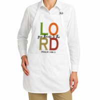 Give Thanks To The Lord Psalm 106:1 Apron