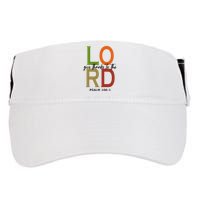 Give Thanks To The Lord Psalm 106:1 Adult Drive Performance Visor