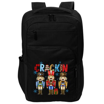 Let's Get This Party Crackin Nutcracker Christmas Pajamas Impact Tech Backpack