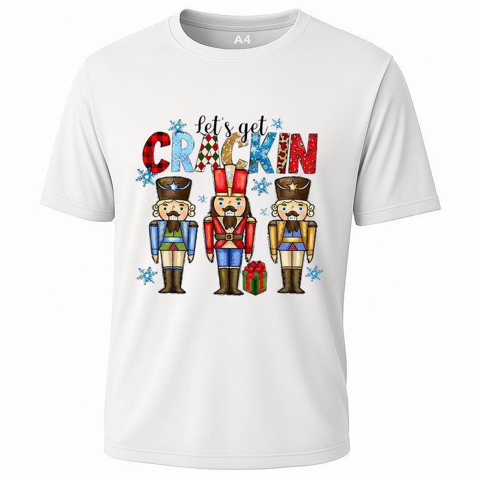 Let's Get This Party Crackin Nutcracker Christmas Pajamas Performance Shirt