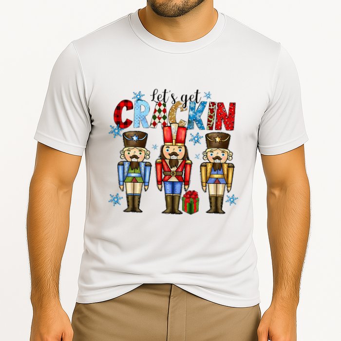 Let's Get This Party Crackin Nutcracker Christmas Pajamas Performance Shirt