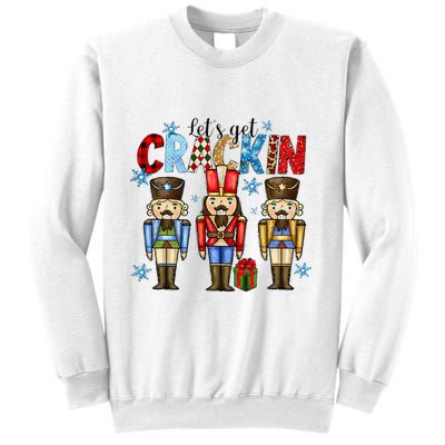 Let's Get This Party Crackin Nutcracker Christmas Pajamas Sweatshirt