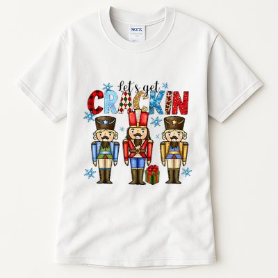 Let's Get This Party Crackin Nutcracker Christmas Pajamas Tall T-Shirt