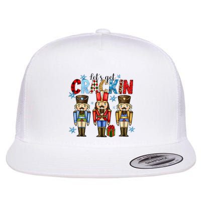 Let's Get This Party Crackin Nutcracker Christmas Pajamas Flatbill Hat