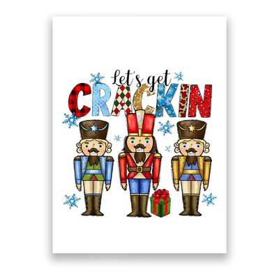 Let's Get This Party Crackin Nutcracker Christmas Pajamas Poster