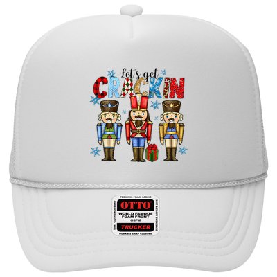 Let's Get This Party Crackin Nutcracker Christmas Pajamas Trucker Hat