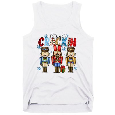 Let's Get This Party Crackin Nutcracker Christmas Pajamas Tank Top