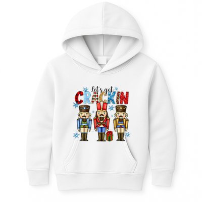 Let's Get This Party Crackin Nutcracker Christmas Pajamas Kids Hoodie