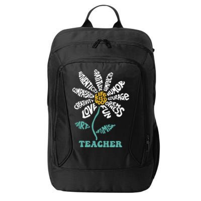 Lifeis Good Teacher Humor Courage Openness Fun Love Gift City Backpack