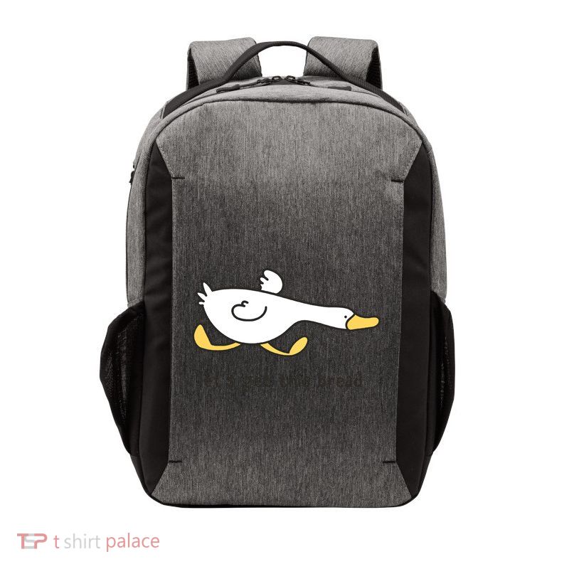 Lets Get This Bread Funny Duck Meme Vector Backpack