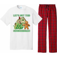 Let’S Get This Gingerbread Ugly Christmas Pajama Set