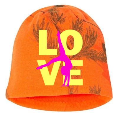 Love Gymnastics Teen Gift Kati - Camo Knit Beanie