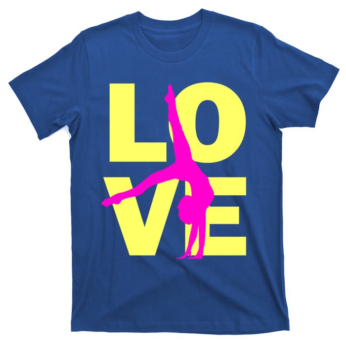 Love Gymnastics Teen Gift T-Shirt