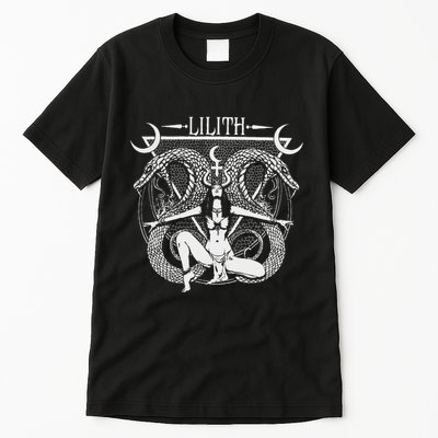 Lilith Goddess Tarot Card Book Of Shadows Tall T-Shirt