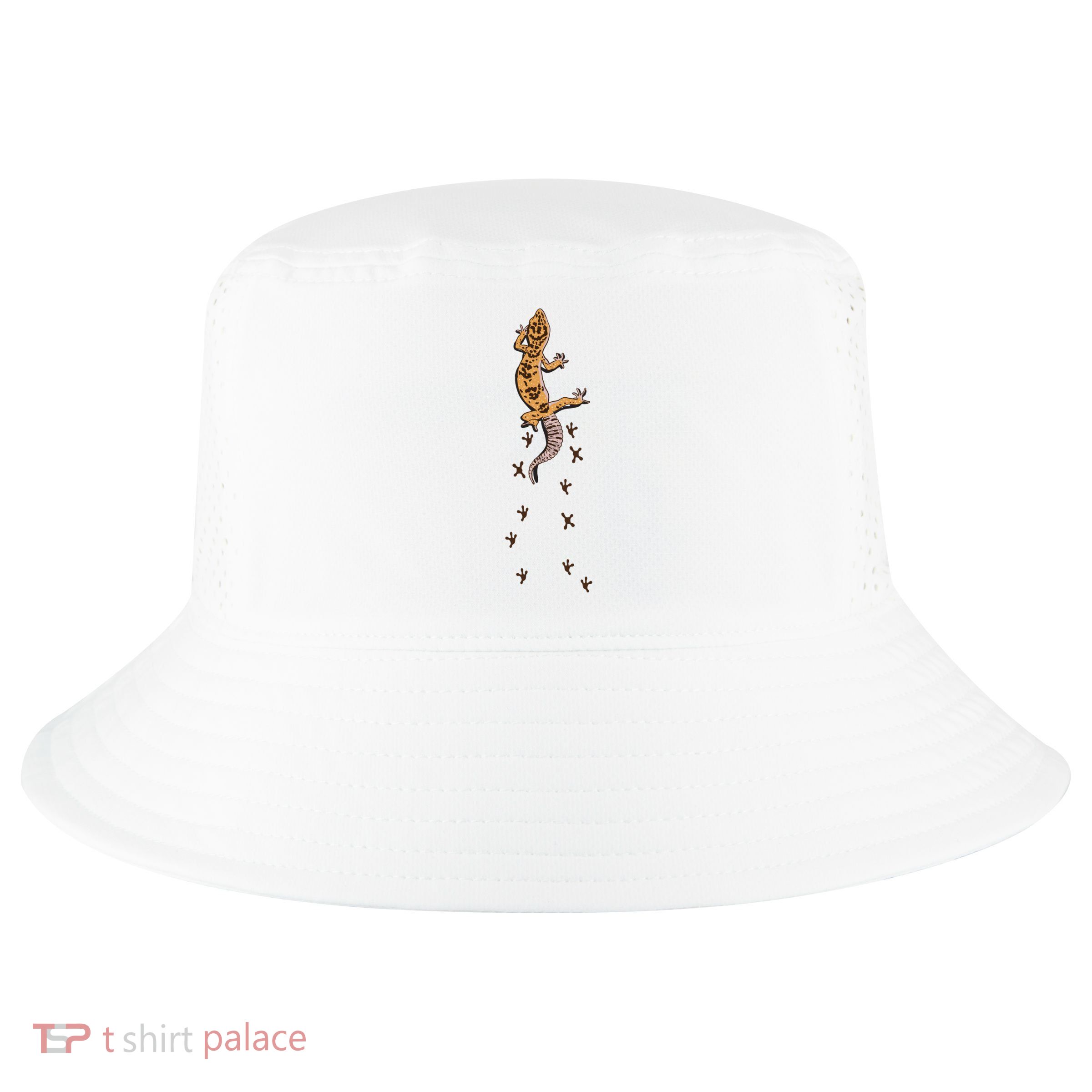 Leopard Gecko Tracks Lizard Lover Gift Meaningful Gift Cool Comfort Performance Bucket Hat