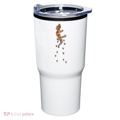 Leopard Gecko Tracks Lizard Lover Gift Meaningful Gift Tumbler