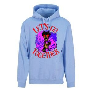 Lets Go Together B.E.N.D.Y Horror Halloween Unisex Surf Hoodie