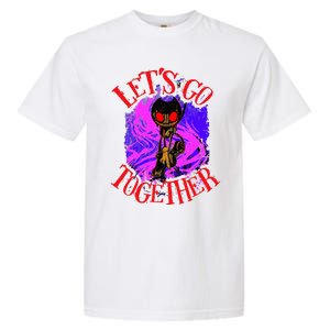 Lets Go Together B.E.N.D.Y Horror Halloween Garment-Dyed Heavyweight T-Shirt