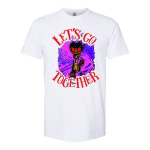 Lets Go Together B.E.N.D.Y Horror Halloween Softstyle CVC T-Shirt