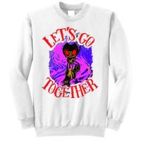 Lets Go Together B.E.N.D.Y Horror Halloween Sweatshirt