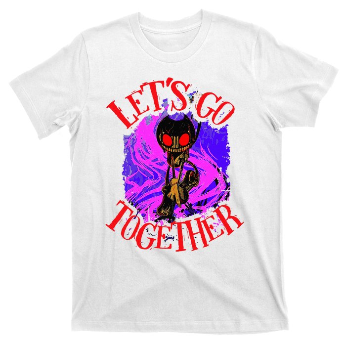 Lets Go Together B.E.N.D.Y Horror Halloween T-Shirt