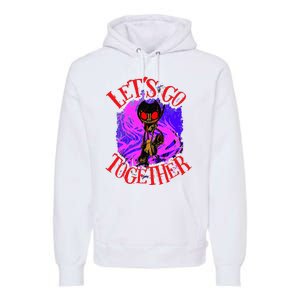 Lets Go Together B.E.N.D.Y Horror Halloween Premium Hoodie