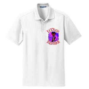 Lets Go Together B.E.N.D.Y Horror Halloween Dry Zone Grid Polo