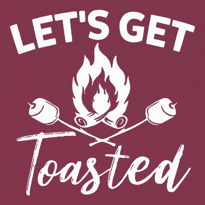 Let's Get Toasted Funny Camping Sarcastic Saying 16oz Travel Tumbler