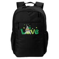 Love Gnome Teacher Squad St. Patrick's Day Daily Commute Backpack