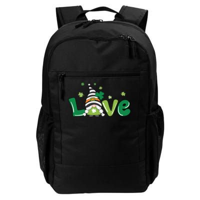 Love Gnome Teacher Squad St. Patrick's Day Daily Commute Backpack